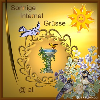  Sonnige Internetgrüsse @ all